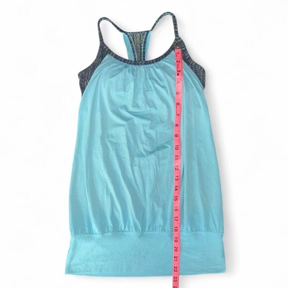 Lululemon No Limits Tank Top Blue Moon / Ziggy Wee August Inkwell - Picture 2 of 4